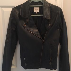 Silence + Noise Leather Jacket