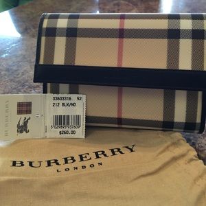 Authentic Burberry wallet