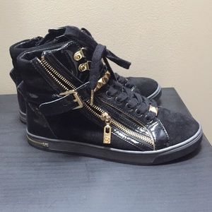 Michael Kors black High top sneakers