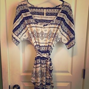 Tribal print tunic