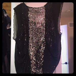 Sequin top