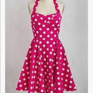 Modcloth Traveling Cake Pop Truck Dress