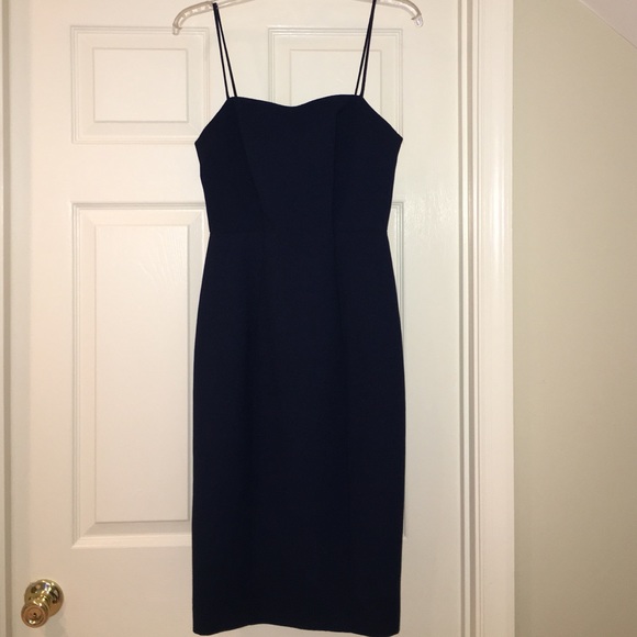 Navy Black Halo cocktail dress