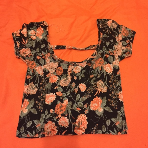 Floral Crop top
