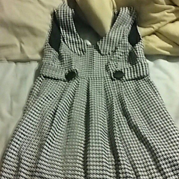 Houndstooth dress