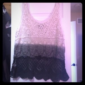 American Eagle lace tank