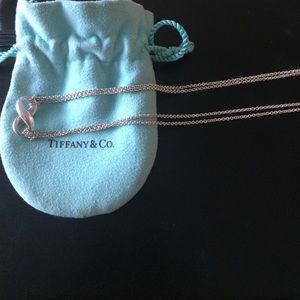 Authentic Tiffany's Infinity Pendant Necklace