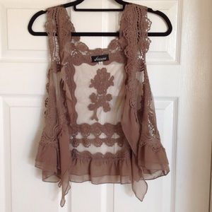 Bohemien Lace Vest