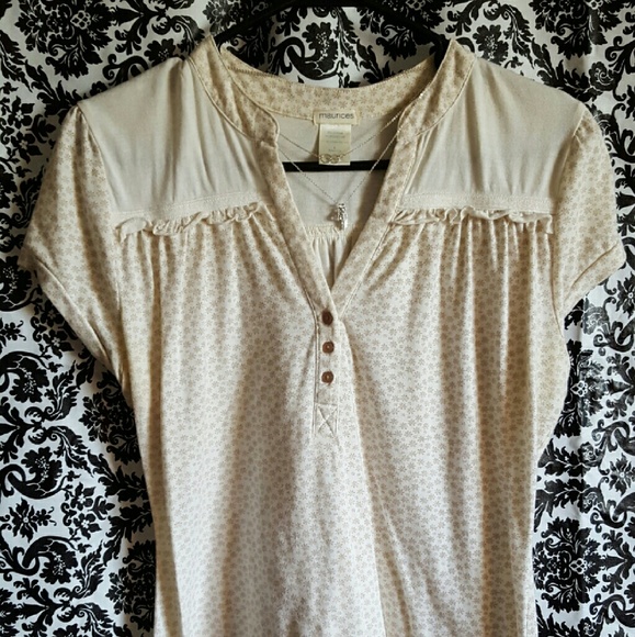 Maurices Cute Tan Top