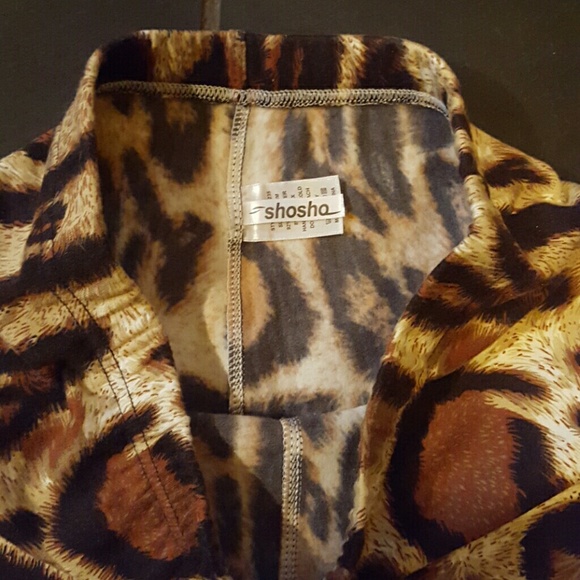 Leopard print leggings, soft, soft, soft! - Picture 2 of 4