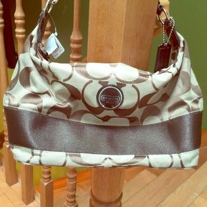 Coach monogram purse