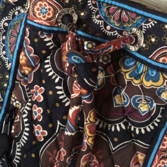 Vera Bradley Backsack in Kensington drawstrg tote - Picture 3 of 4