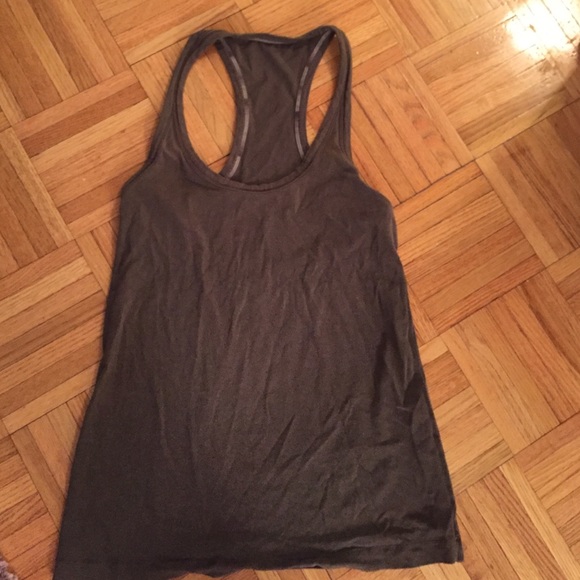 Grey lululemon racerback