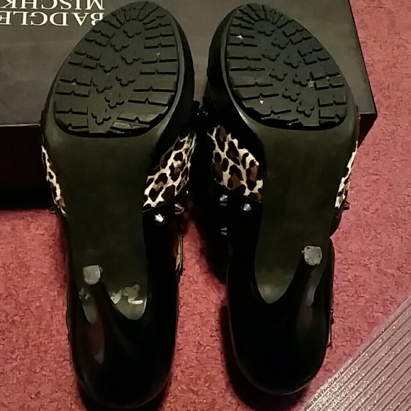 Michael kors spiked leopard heels - Picture 2 of 4
