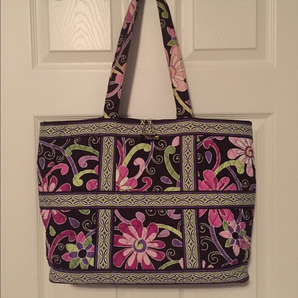 Vera Grande Tote in Purple Punch