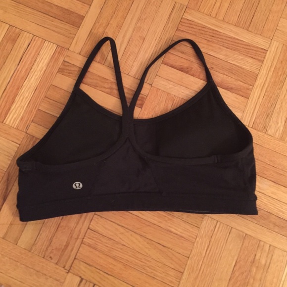 Black lululemon bra