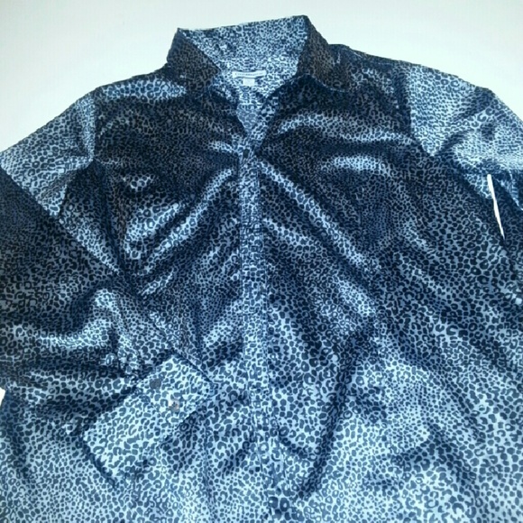 Animal print top