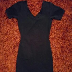 RVCA black mini dress