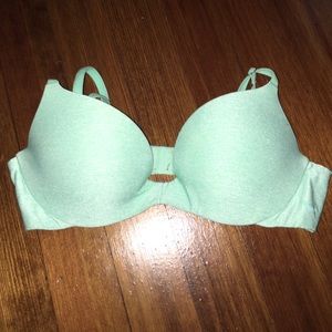Mint Green Campus Pushup Bra