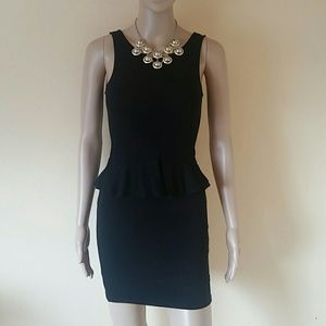 Zara gorgeous mini black dress