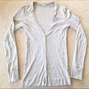 J.Crew Heather Gray Cardigan