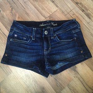 American eagle shorts size 0