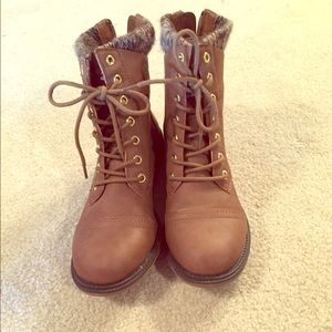 Brown Hiking/Combat Boots