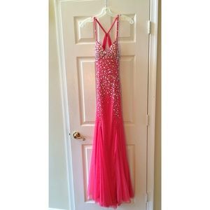 Jeweled Prom Dress