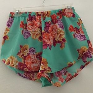 Floral Shorts