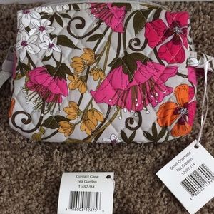 Vera Bradley small cosmetic and contact lens case
