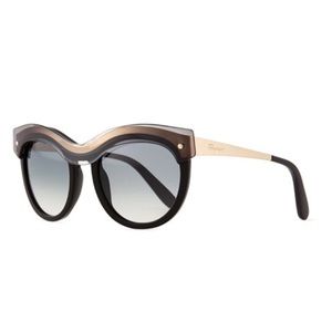 HP✨Salvatore Ferragamo Translucent Brow Sunglasses