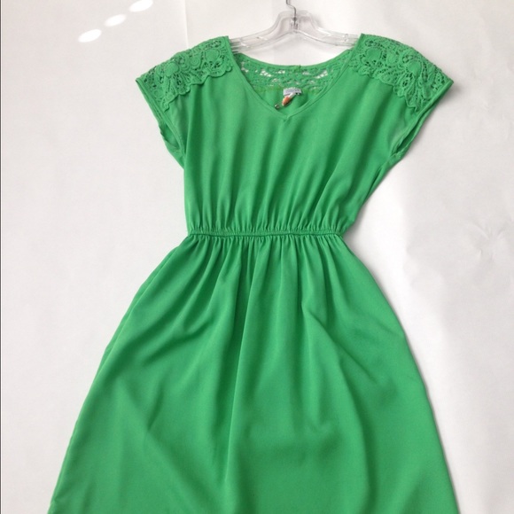 Green dress- small