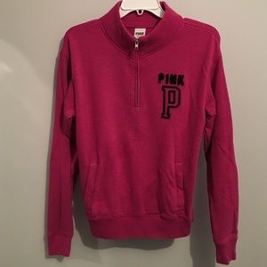 Pink Quarter Zip
