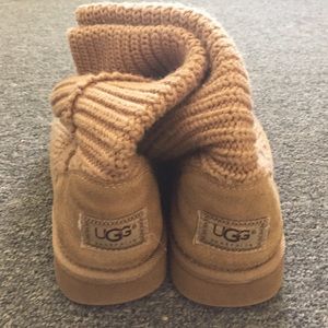 UGG Australia Tan Woven Boots