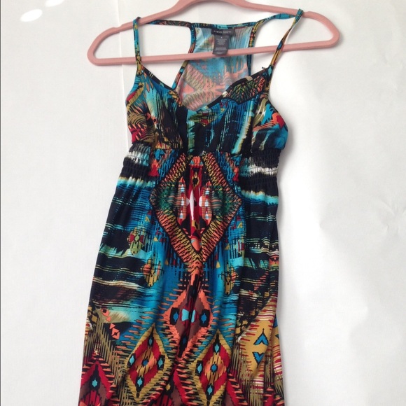 Multi colored dress