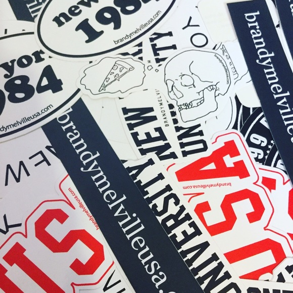 50 Stickers Brandy Melville