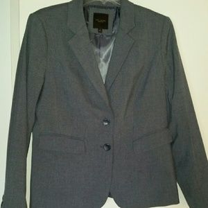 The Limited gray skirt suit