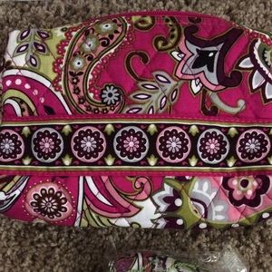 Vera Bradley small cosmetic and contact lens case
