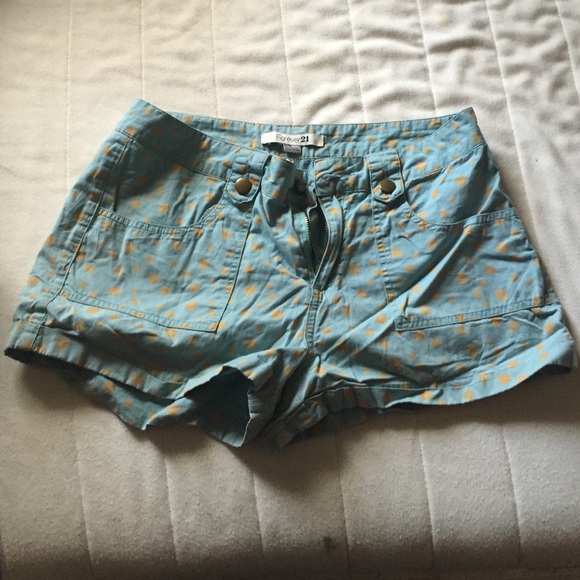 Cute flower shorts