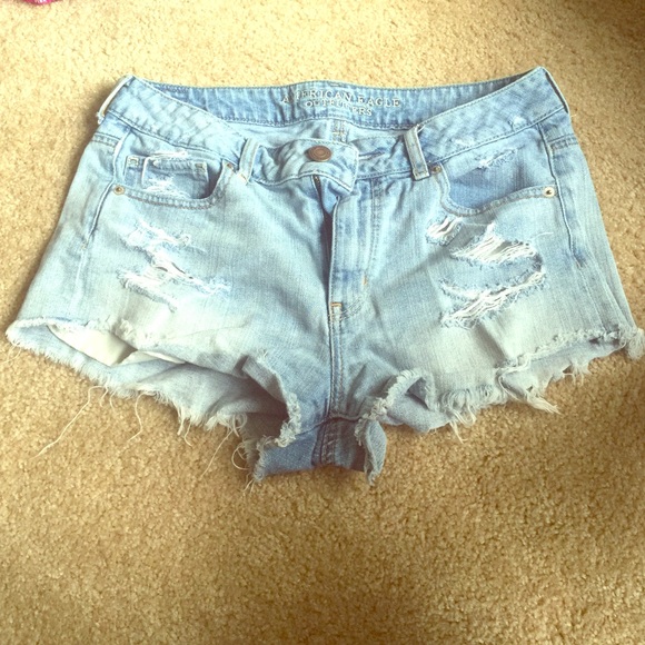 American Eagle Distressed Shorts