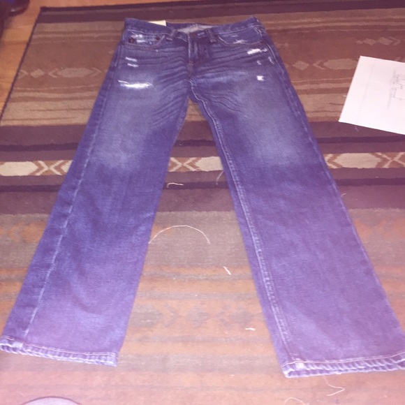 Boys straight skinny jeans worn once