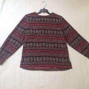 Alfred Dunner Tunic- Baroque Filigree