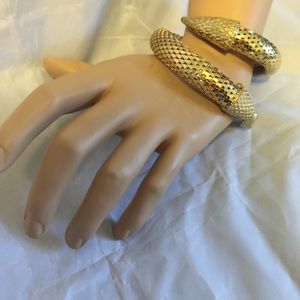 Vintage Whiting & Davis Snake Wrap Bracelet