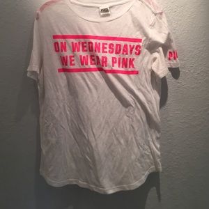 vs pink workout shirt