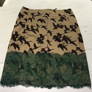 Anthropology pencil skirt