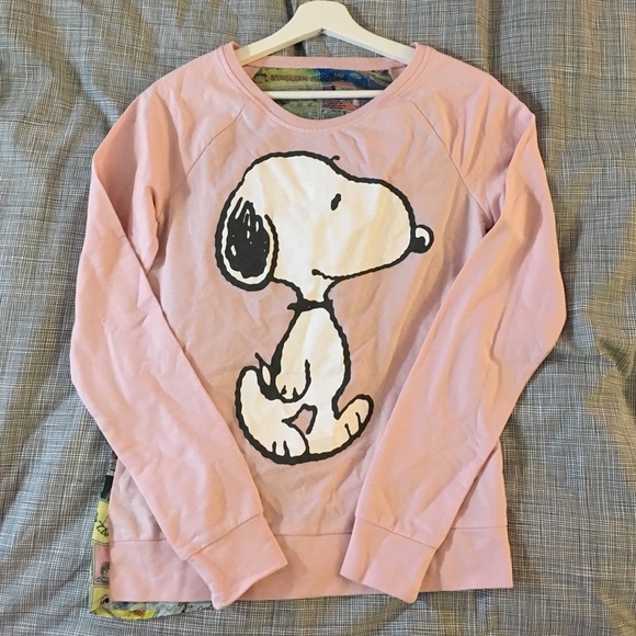 Snoopy Pink Sweater
