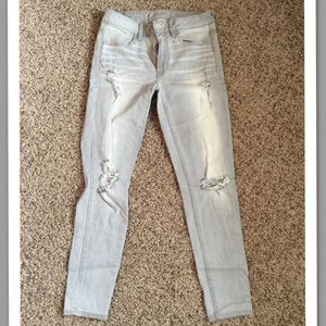 American Eagle Mid Rise Jegging Ankle