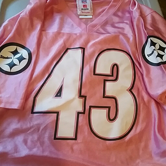 Pink Steelers jersey
