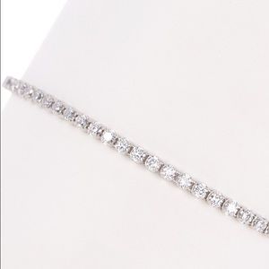Beautiful cz diamond tennis bracelet