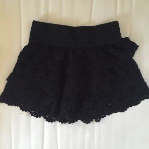 Black Lace Soft Shorts